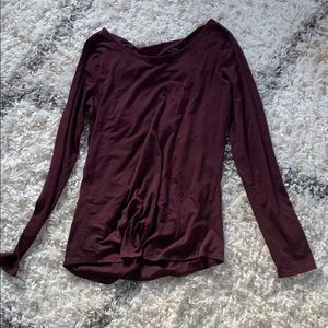 athleta cross back top